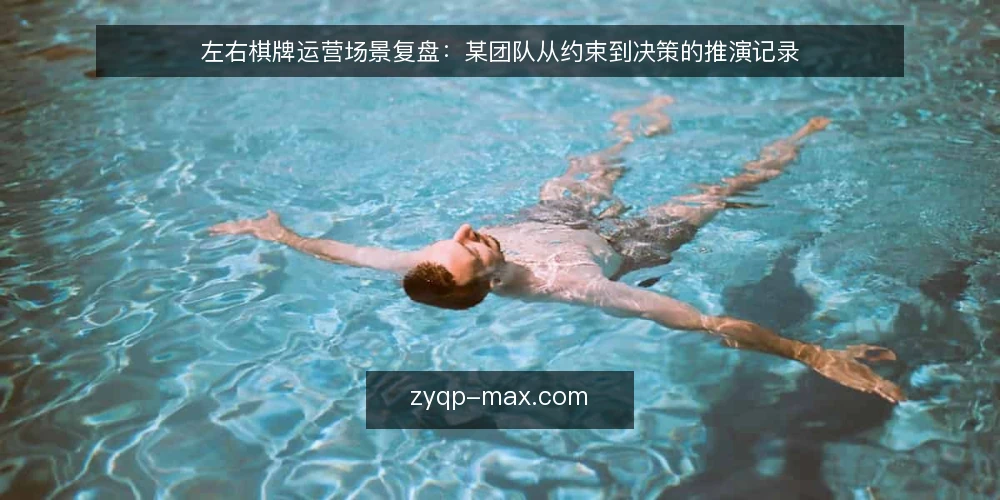 左右棋牌运营场景复盘：某团队从约束到决策的推演记录 — 场景基线：明确运营前提与边界 配图